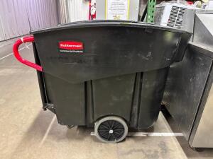 RUBBERMAID TRASH CART