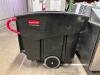 RUBBERMAID TRASH CART - 2