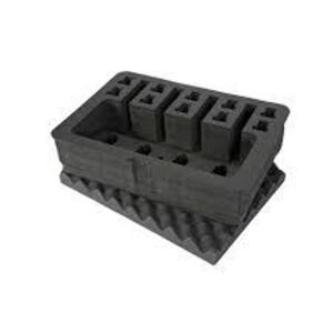 DESCRIPTION: (1) PRE CUT FOAM PROTECTIVE STORAGE CASE LINING BRAND/MODEL: 1-935-16708-B+L INFORMATION: BLACK, FOAM RETAIL$: 6UP SIZE: $209.75 EA QTY: