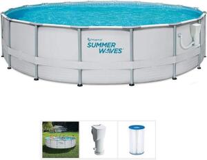 DESCRIPTION: (1) SWIMMING POOL INFORMATION: BOX 2 OF 2 ONLY, SEE INSPECTION RETAIL$: $271 SIZE: 12' X 52" QTY: 1