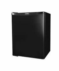 DESCRIPTION: (1) MINI REFRIGERATOR BRAND/MODEL: DANBY DESIGNER #DAR044A4BDD INFORMATION: BLACK SIZE: 4.4 CU FT RETAIL$: $282.68 EA QTY: 1