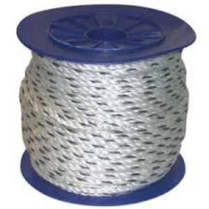 DESCRIPTION: (1) SPOOL OF ROPE BRAND/MODEL: ORION ROPE #720120-W1B-00600-07209 INFORMATION: WHITE SIZE: 3/8" X 600 RETAIL$: $137.99 EA QTY: 1