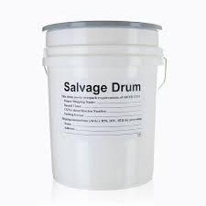 DESCRIPTION: (1) SALVAGE DRUM INFORMATION: WHITE SIZE: MUST COME INSPECT QTY: 1