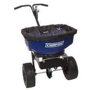 DESCRIPTION: (1) MELT AND ICE SALT SPREADER BRAND/MODEL: CHAPIN #31802549 SIZE: 80 LB RETAIL$: $314.00 EA QTY: 1