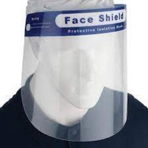 DESCRIPTION: (1) CASE OF (200) FACE SHIELD BRAND/MODEL: 15022544 SIZE: 8" RETAIL$: $500.00 EA QTY: 1