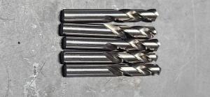 DESCRIPTION: (5) HSS SML DRILL BITS BRAND/MODEL: CLEVELANDC04601 SIZE: 1/2" DIA RETAIL$: $73.85 QTY: 5