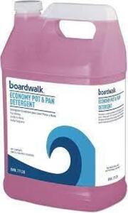 DESCRIPTION: (2) ECONOMY POT AND PAN DETERGENT BRAND/MODEL: BORADWALK #BWK 77128 SIZE: 1 GALLON RETAIL$: $16.26 3EA QTY: 2