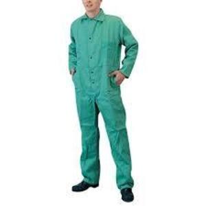 DESCRIPTION: (5) FLAME RESISTANT COVERALLS SIZE: MED RETAIL$: $103.99 EA QTY: 5