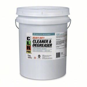 DESCRIPTION: (1) CLEANER DEGREASER BRAND/MODEL: CLR POR SIZE: 5 GALLON RETAIL$: $172.64 EA QTY: 1