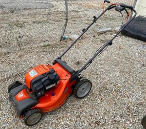 HUSQVARNA AWD WALK BEHIND LAWN MOWER.