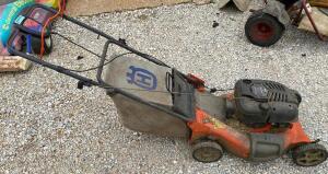 HUSQVARNA AWD WALK BEHIND LAWN MOWER.