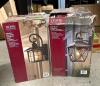 HOME DECORATORS COLLECTION ASSORTED EXTERIOR LANTERNS AS SHOWN