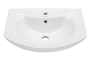 DESCRIPTION: (1) PEDESTAL BATHROOM SINKBRAND/MODEL: SWISS MADISON #SM-PS305-SINFORMATION: WHITE, SINK ONLY, NO PEDESTAL INCLUDEDSIZE: PORCELAINRETAIL$: $199.00 EAQTY: 1