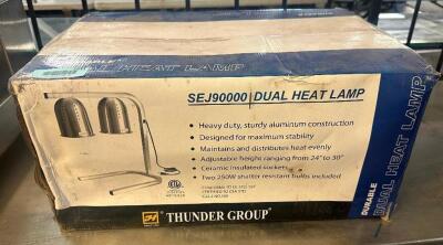 SEJ9000 DUAL HEAT LAMP - NEW IN BOX