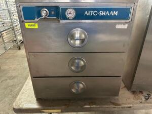 ALTO SHAAM TWO DRAWER WARMER