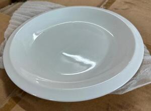 (2) CASES OF 10.25" ROUND PLATES