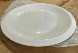 (2) CASES OF 8" CHINA PLATES