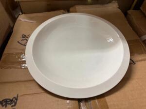 (2) CASES OF 8" CHINA PLATES