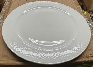 (3) CASES OF 11" CHINA PLATES