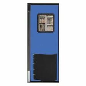 DESCRIPTION: (1) INDUSTRIAL SWINGING DOOR WITH WINDOW BRAND/MODEL: CHASE #39K357 INFORMATION: BLUE SIZE: 1 DOORS, 3 FT DOOR WD, 7 FT DOOR HT, ROYAL BL