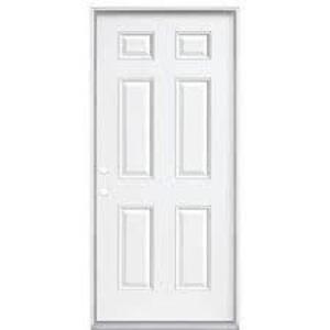 DESCRIPTION: (5) HEAVY DUTY DOORS INFORMATION: METAL SIZE: 36" X 80", 6 PANEL RETAIL$: $244.00 EA QTY: 5