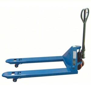 DESCRIPTION: (1) GENERAL PURPOSE MANUAL PALLET JACK BRAND/MODEL: PRODUCT NUMBER #12U124 INFORMATION: BLUE SIZE: 3,800 LB LOAD CAPACITY, 48 IN X 6 IN,