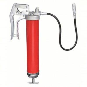 DESCRIPTION: (2) GREASE GUN BRAND/MODEL: WESTWARD #48UJ79 INFORMATION: RED SIZE: PISTOL GRIP GREASE GUN HANDLE, FLEX HOSE, 56 STROKES PER OZ., BULK/CA