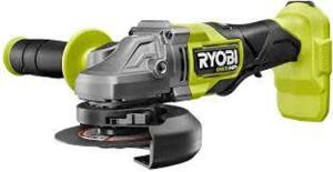 DESCRIPTION: (1) ANGLE GRINDER CUT OFF TOOLBRAND/MODEL: RYOBI ONE #PBLAG018SIZE: 4-1/2"RETAIL$: $100.00 EAQTY: 1