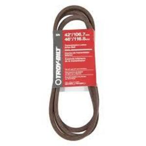 DESCRIPTION: (1) CASE OF (3) DECK DRIVE BELT BRAND/MODEL: TROY-BILT SIZE: 42"/106.7 RETAIL$: $43.95 PER BELT QTY: 1