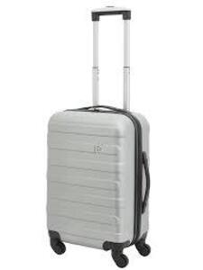 DESCRIPTION: (1) CARRY-ON LUGGAGE BRAND/MODEL: PROTEGE INFORMATION: SILVER SIZE: 20 IN RETAIL$: $44.00 EA QTY: 1