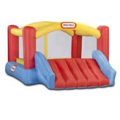 DESCRIPTION: (1) JUMP AND SLIDE BOUNCER BRAND/MODEL: LITTLE TIKES RETAIL$: $254.66 EA QTY: 1