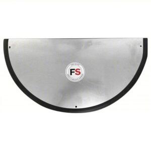 DESCRIPTION: (1) HALF DOME SAFETY MIRROR BRAND/MODEL: FRED SILVER #798A22 INFORMATION: MIRRORED GLASS SIZE: HALF-DOME, 36" RETAIL$: $116.38 EA QTY: 1