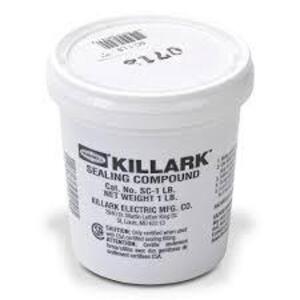 DESCRIPTION: (5) SEALING COMPOUND BRAND/MODEL: KILLARK HUBBELL SIZE: 1 LB RETAIL$: $24.49 EA QTY: 5