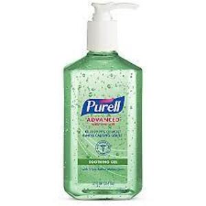 DESCRIPTION: (8) ADVANCED HAND SANITIZER BRAND/MODEL: PURELL SIZE: 4 OZ QTY: 8