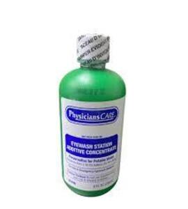 DESCRIPTION: (6) EYEWASH STATION ADDITIVE CONCENTRATE BRAND/MODEL: PHYSICIANS CARE #NDC 0924-0169-08 SIZE: 8 FL OZ RETAIL$: $9.25 EA QTY: 6