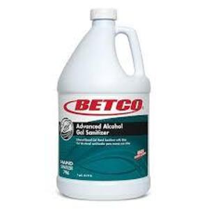 DESCRIPTION: (4) ADVANCED ALCOHOL GEL SANITIZER BRAND/MODEL: BETCO SIZE: 1 GALLON RETAIL$: $21.87 EA QTY: 4