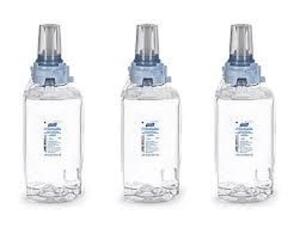 DESCRIPTION: (3) FOAM HAND SANITIZER BRAND/MODEL: PURELL ADVANCED LUXURIOUS FOAM SIZE: 1200 ML RETAIL$: $164.25 TOTAL QTY: 3