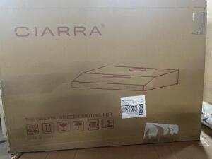 CIARRA CAS75918B ULTRA SLIM RANGE HOOD 30 INCH, STAINLESS STEEL VENT HOOD FOR KITCHEN