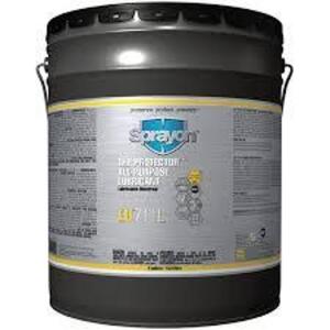 DESCRIPTION: (1) FOOD GRADE SYNTHETIC HIGH TEMP GREASE BRAND/MODEL: SPRAYON LU 511 SIZE: 5 GALLON RETAIL$: $695.15 EA QTY: 1