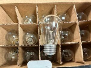 BOX OF LIGHTBULBS