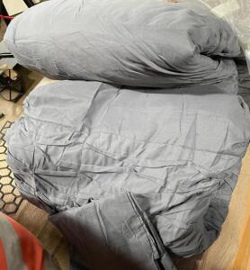 GREY CAL KING COMFORTER