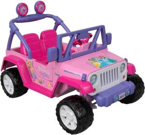 POWER WHEELS DISNEY PRINCESS JEEP WRANGLER