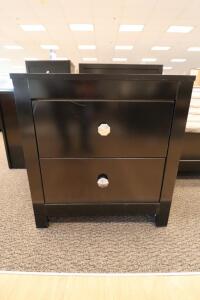 BLACK NIGHTSTAND