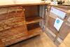 NATURAL WOOD CABINET - 4