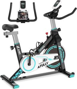 AFULLY INDOOR EXERCISE BIKES STATIONARY, FITNESS BIKE