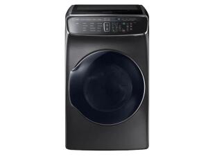 7.5 CU. FT. SMART GAS DRYER WITH FLEXDRY IN BLACK STAINLESS STEEL