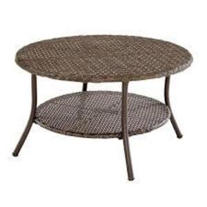 (1) WOVEN COFFEE TABLE