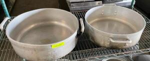 (2) 18" STOCK POTS