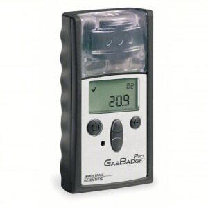 DESCRIPTION: (2) SINGLE GAS DETECTOR BRAND/MODEL: INDUSTRIAL SCIENTIFIC #6NE65 SIZE: IP64, GASBADGE PRO, MAINTAINABLE RETAIL$: $569.22 EA QTY: 2