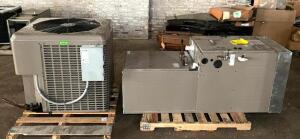 SPLIT SYSTEM AIR CONDITIONER AND POSITION CASED ALUMINUM COIL